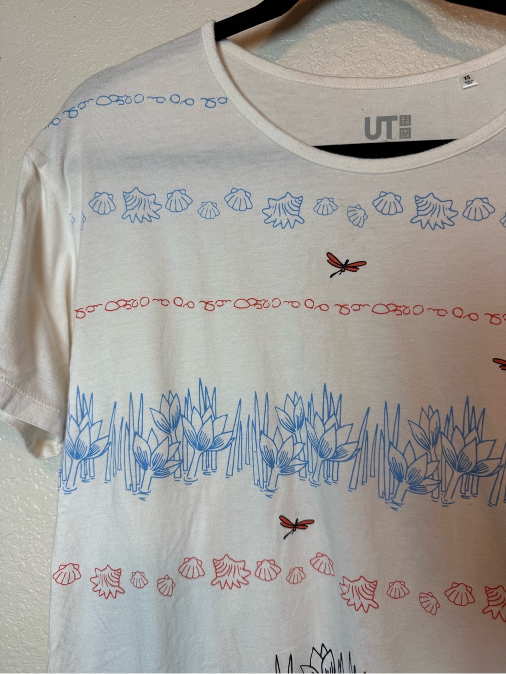 Uniqlo UT x Moomin Collab Little My Graphic Tee Shirt Size XS - Picture 3 of 10